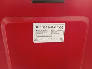 Prensa de Calor 2KW / Plancha térmica sublimación