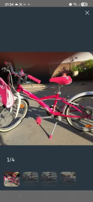 Bicicleta niña