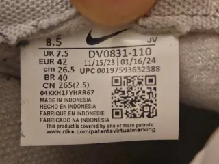 Zapatillas Nike número 42