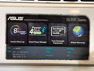 Portátil ASUS UL20A