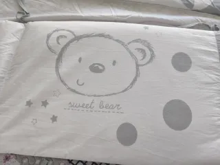 Edredón cuna y chichonera sweet bear