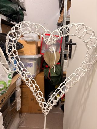 Pack decoración boda: cajas y corazón