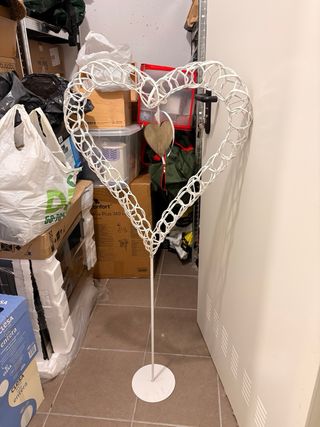 Pack decoración boda: cajas y corazón