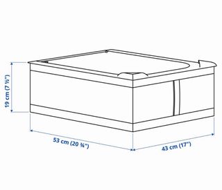 Bolsa almacenaje SKUBB ikea