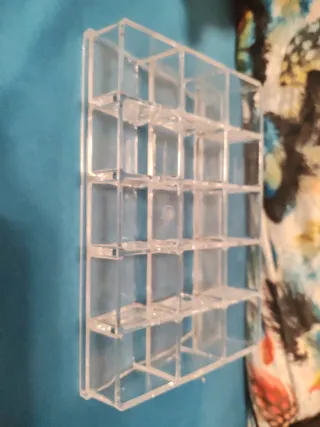 Organizador de maquillaje trasparente