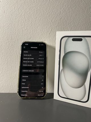 Iphone 15 128gb Negro ️