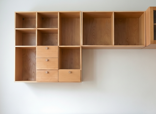 Mueble salón modular madera nórdico 300x200