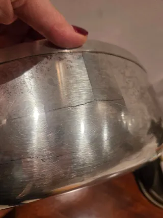 Ciotola Vintage Silver Dream - Design Modernista -