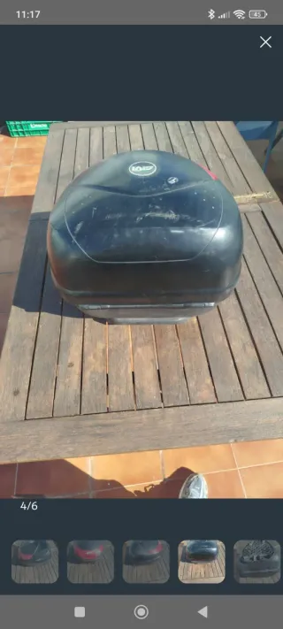 Baúl para ciclomotor