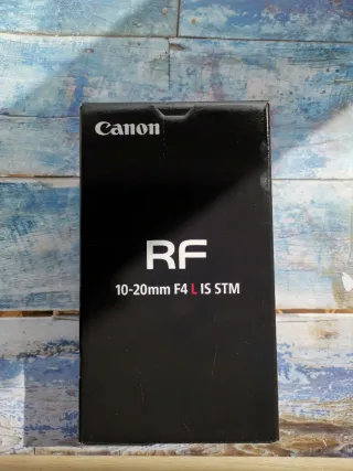 Canon RF 10-20mm F4 L IS STM NUEVA 3 años Garantía