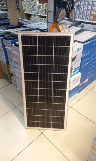 Pannello Fotovoltaico 100W Solare Monocristallino