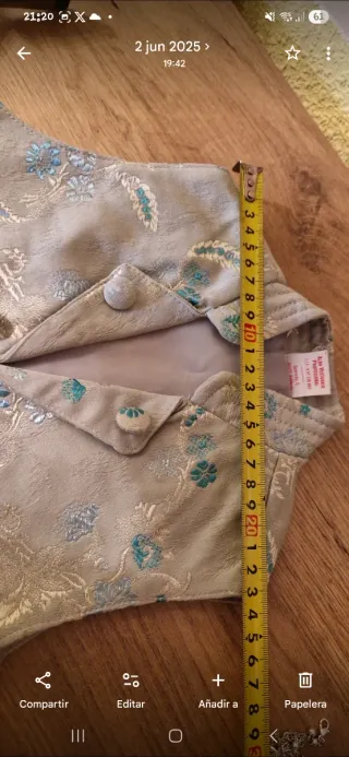 Chaleco fallero niño