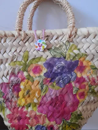 Cesta bolso para niña