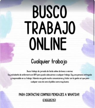 Trabajo online