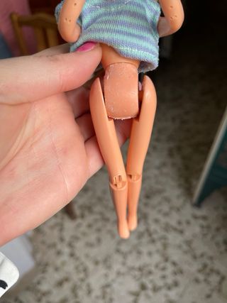 Muñeca chabel antigua articulada