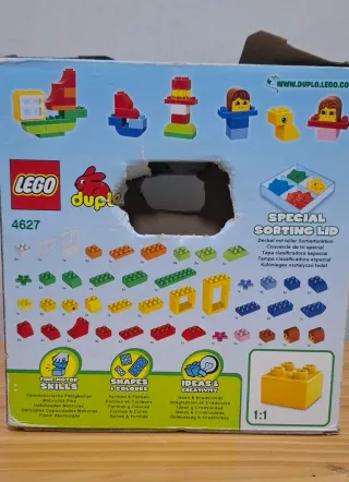 Caja piezas Lego Duplo