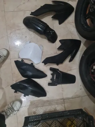 Plastica crf50, asiento y bidon