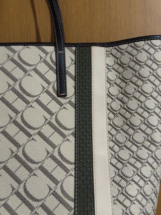 Bolso Tote Carolina Herrera grande Logo CH