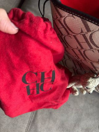 Bolso Tote Carolina Herrera grande Logo CH