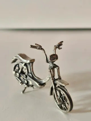 Vespino vintage plata de Ley