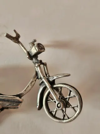 Vespino vintage plata de Ley