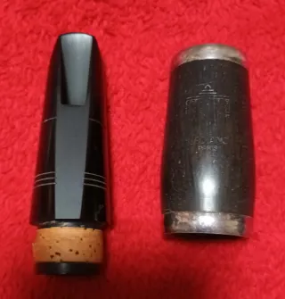 Boquilla y barrilete clarinete