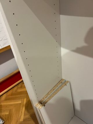 Estanteria blanca de ikea