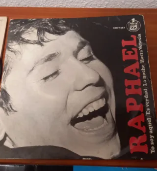 Vinilos singles Raphael