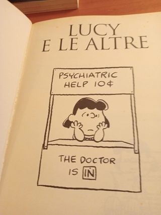 Libri fumetti vintage Snoopy e Lucy