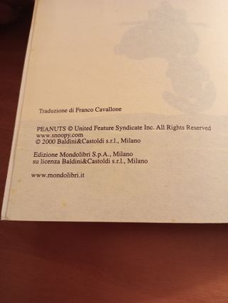 Libri fumetti vintage Snoopy e Lucy
