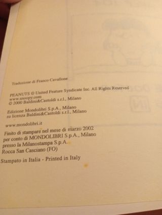 Libri fumetti vintage Snoopy e Lucy