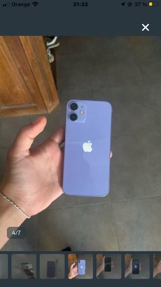 iPhone 12 mini viola