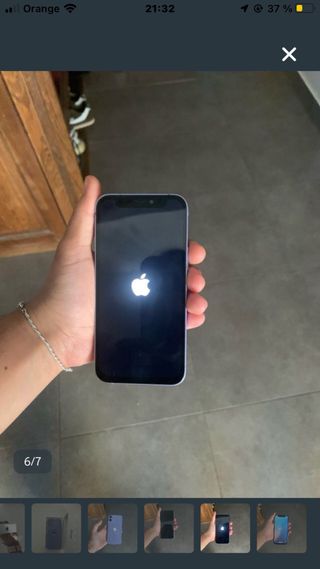 iPhone 12 mini viola