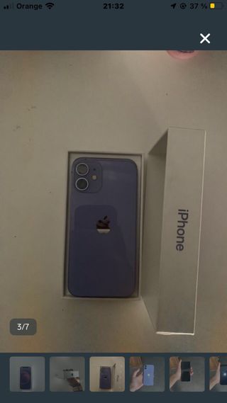 iPhone 12 mini viola