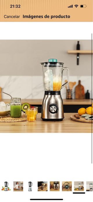 Cecotec Batidora de Vaso Power Black Titanium 1800