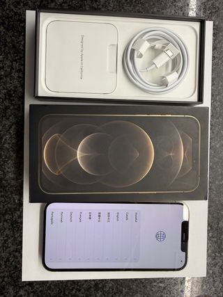 Iphone 12 pro max 128GB dorado