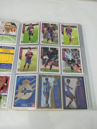 COMPLETO álbum 2005 fichas de las liga AS