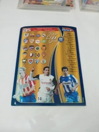 COMPLETO álbum 2005 fichas de las liga AS