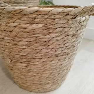 Conjunto 2 Cestas Fibras Naturales