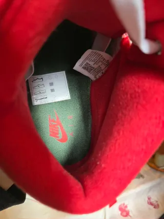 Nike Air Jordan 2 Retro White Fire Red tg 43