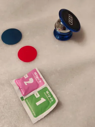 Dos soportes magnético para teléfono en coche dos