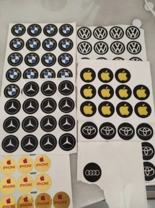 Dos soportes magnético para teléfono en coche dos