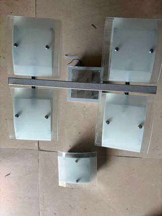 Lampara salon o habitación matrimonio y aplique