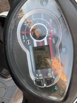 Moto Symphony 125 año 2016