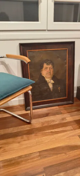 Retrato Oleo Siglo XIX