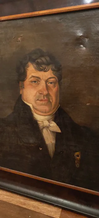 Retrato Oleo Siglo XIX