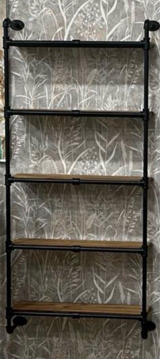 Precioso pack: 3 estanterias, mesa, lavabo,espejo