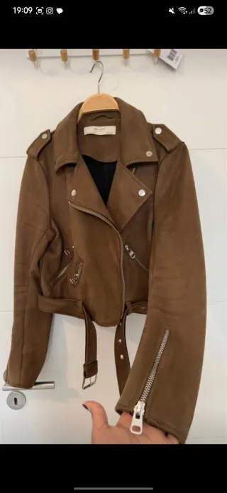 Chaqueta ante zara talla M