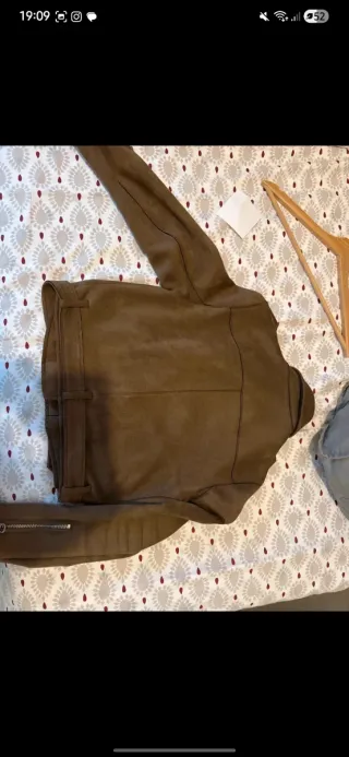 Chaqueta ante zara talla M