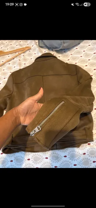 Chaqueta ante zara talla M